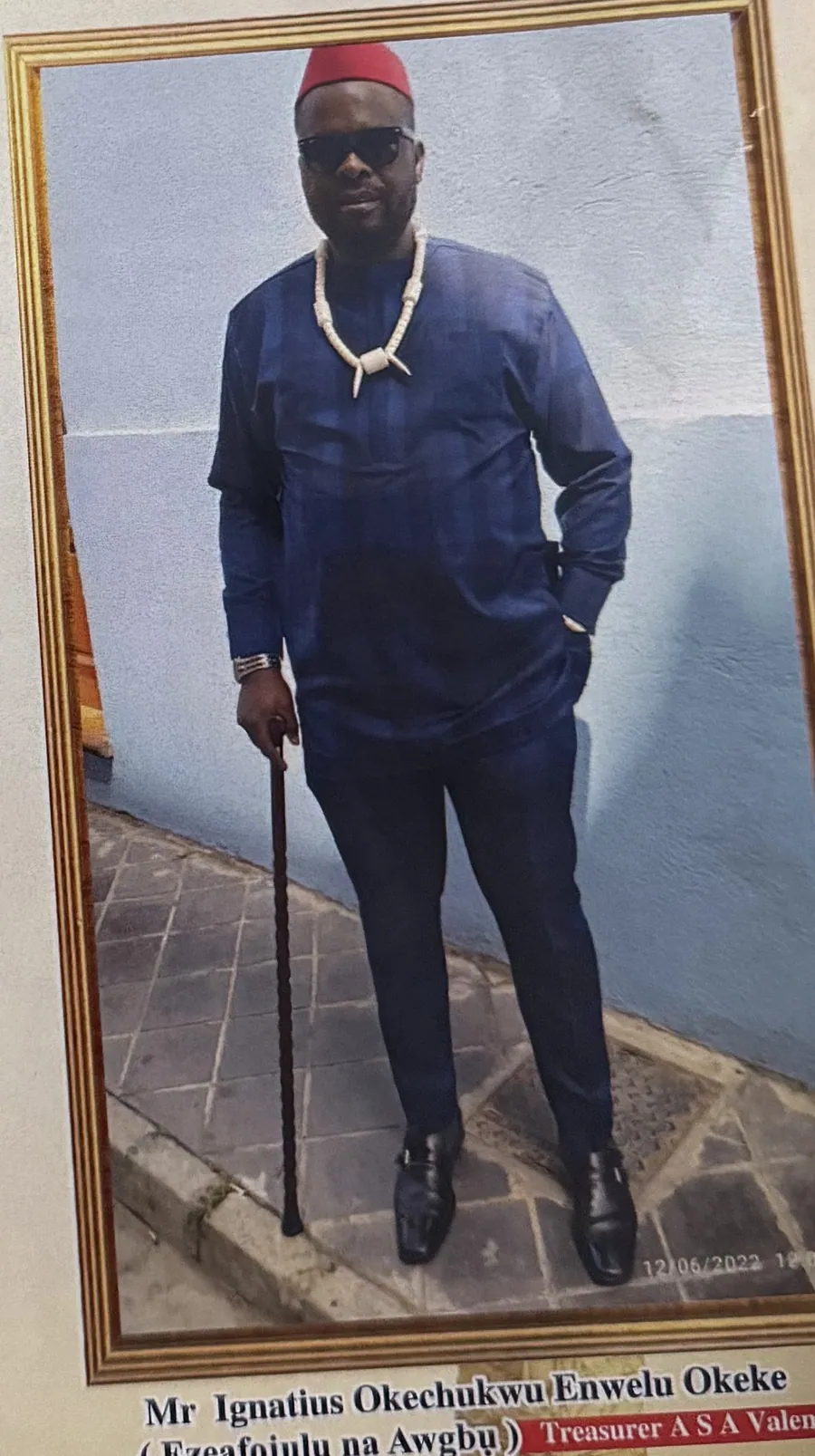 Retrato de Mr Ignatius Okechukwu Enwelu Okeke