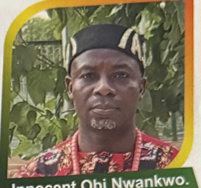 Retrato de Innocent Obi Nwankwo