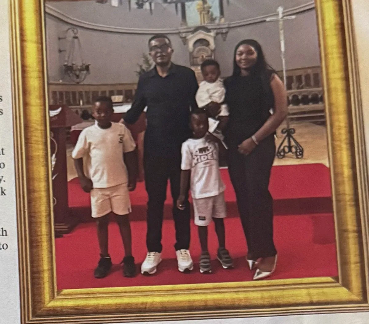 Familia de ASA Valencia durante una celebración religiosa